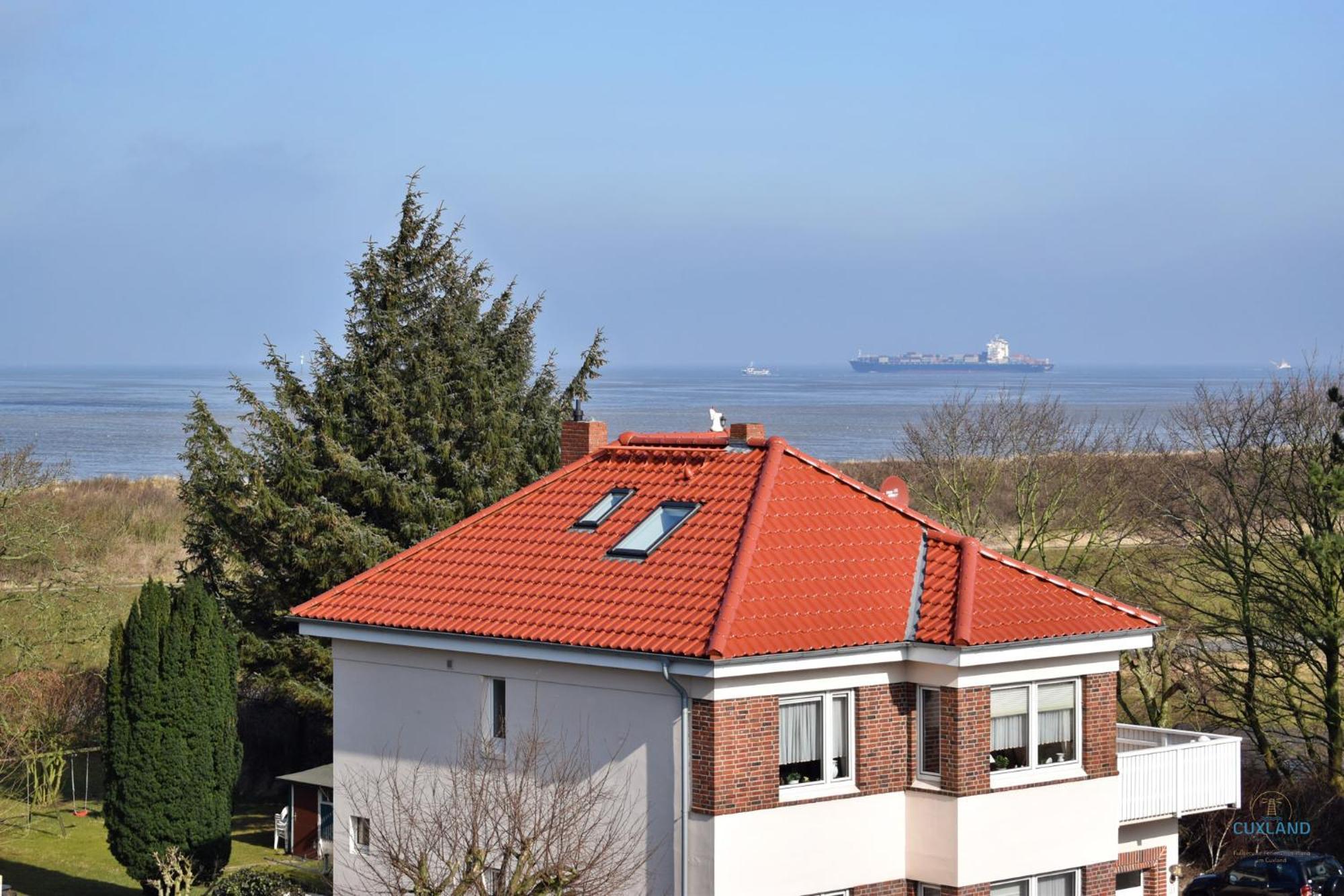 Urlaub Mit Blick Auf Den Duhner Strand Cuxhaven Ngoại thất bức ảnh